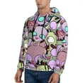 thumbnail image 3 of Invader Zim Sweatshirt For Mens Fashion Hoodies Pullover Athletic Daily Hoody Hooded Gift, 3 of 7