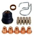 thumbnail image 6 of S25 S45 Plasma Cutter Torch Consumable PR0110 Electrode PD0116-08 Tips Kit 13pcs, 6 of 12