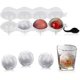 thumbnail image 1 of Ice ball mold, large round ice cube mold, hockey puck ice cube maker., 1 of 4