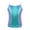 Colorful, variant on Oyolan Kids Girls Shiny Metallic Ballet Dance Camisole Tank Tops Party Vest Hip Hop Dance Tops Dancewear Red 12