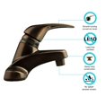 thumbnail image 2 of Grifo de baño RV Dura Faucet DF-PL100-ORB de una sola palanca, 2 of 8