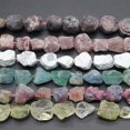 thumbnail image 4 of 15-20mm Natural Rough Raw Stone Loose Beads Crystal Nugget Mineral Gemstone DIY, 4 of 6