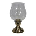 thumbnail image 1 of Engaging Design Glass Candleholder, Gold - 15 x 8 x 8, 1 of 1