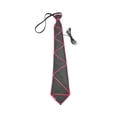 thumbnail image 5 of Sharprepublic Light up Neckties Costume Accessory Neon Suspenders for Dance Show Halloween Pink, 5 of 8