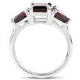 thumbnail image 2 of 3.45 Carat Genuine Garnet .925 Sterling Silver Ring QJ Model, 2 of 3