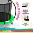 thumbnail image 4 of TRAMPOLIN PUMPKIN VERDE 8FT LEVEL KIDS trampolin De 8 Pies verde, 4 of 5