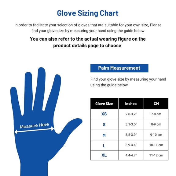JMU 1200 Count XS Black Nitrile Gloves - 3.5Mil Thick Disposable Gloves, Latex & Powder Free, Textured Non-Slip, Medical Grade Exam Gloves