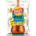thumbnail image 2 of Lay's Kettle Cooked Variety Pack, Sea Salt & Vinegar 8 oz & Jalapeño 8 oz, 16 oz Total, with Bowl by OMA., 2 of 7
