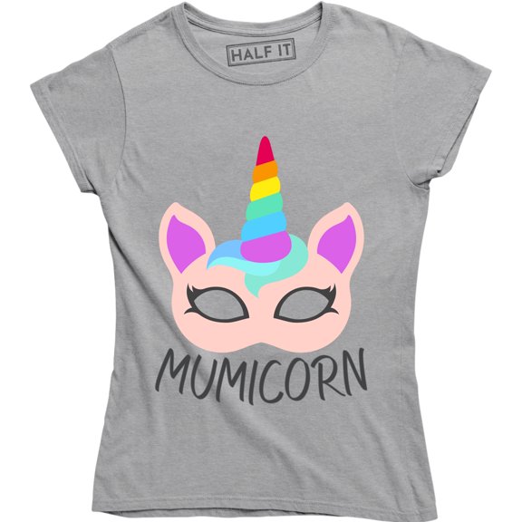 Mothers Day Mumicorn Unicorn Funny Catcorn Animal Lovers Women T-Shirt