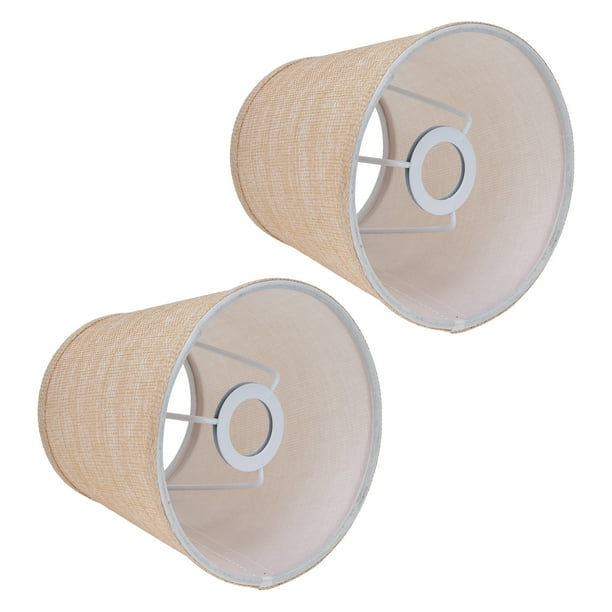 Pantalla De Lámpara, E14 Cubierta De Lámpara De Mesa Con Textura Sedosa Para El Hogar Para Candelabros Para Pasillos Para Estudio Para Lámparas De Pie Para Lámparas De Pared ANGGREK Otros