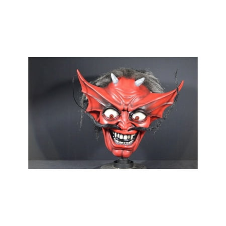 Iron Maiden Adult Number of the Beast Devil Mask Halloween Costume Accessory
