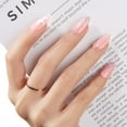 thumbnail image 5 of modelones Builder Nail Gel, 8-in-One Jelly Pink Builder, Peachy Pink Rubber Base Gel Polish, LED Lamp Cured Nude Color Base Hardener, Apex Building Strengthener Extension for Girls Home DIY Salon, 5 of 9