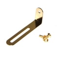 thumbnail image 1 of Soporte De Montaje Pickguard Dorado Pieza en apariencia De L Para Guitarra Eléctrica LP Hugo Soporte de golpeador con tornillo de tuerca para guitarra eléctrica, 1 of 3