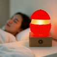 thumbnail image 2 of Touch Lamp for Bedroom Lychee Shaped Small Table Lamp with Ambient Lighting 10 in Height, 2 of 9