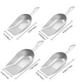 thumbnail image 6 of Hariumiu Ice Scoop for Freezer Metal Food Spoon Ice Scooper for Kitchen Bar Party Wedding Heavy Duty Flour Pet Dog Food Scoop Kitchen Gadgets, 6 of 7