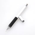 thumbnail image 1 of Pluma de pantalla táctil capacitiva de precisión 2 en 1 para iPhone iPad (plata), 1 of 6