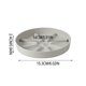 thumbnail image 3 of Home Garden Flower Pot Saucer Thickened Round Plastic Water Tray Control Breathable Base For Succulents Potted Plants, 3 of 5