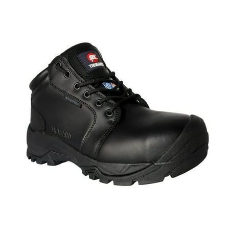 Electrical Safety Boots TRUGARD B303BK WAREHOUSE Work Boots for Men Size 9 Steel Toe Electrical Hazard Waterproof Slip Resistant ()