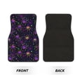 thumbnail image 2 of Honeii Multi-colored Spiders Print Car Foot Mat Four-Piece Set - Front & Rear Universal Car Floor Mats for SUVs, Trucks, Sedans, 2 of 7