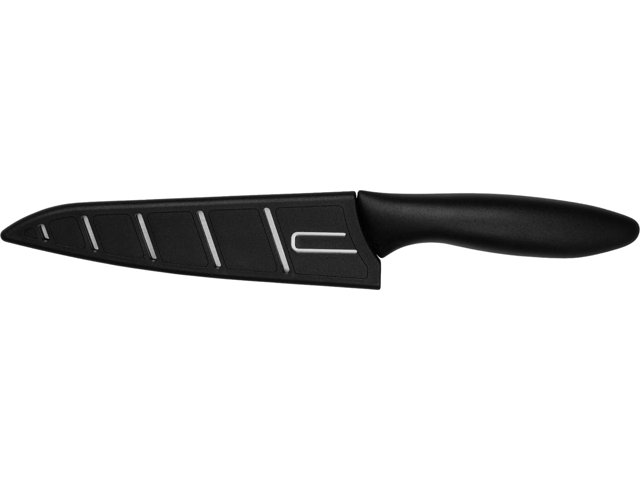 Kershaw Utility Fixed Blade Knife 6" Drop Point DIN 1.4116 Satin Blade Polypropylene Handle Black
