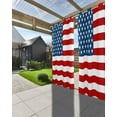 thumbnail image 3 of nqOlkjepod Outdoor Curtains for Patio Waterproof, American Flag Outdoor Privacy Panels Grommet, Blue Red USA Flag Blackout Outside Curtains for Porch/Cabana/Pergola/Gazebo 54"x108", 1 Panel, 3 of 8