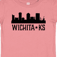 thumbnail image 4 of Inktastic Wichita Kansas City Skyline Boys or Girls Baby T-Shirt, 4 of 5
