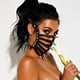 thumbnail image 2 of Máscara con tachuelas y remaches de púas para mujer, BDSM fetiche de cuero, máscara Steampunk para adultos, Cosplay de Halloween, máscaras faciales de fiesta de Anime, juego de calamar, 2 of 4