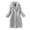 a-Grey5296, variant on VNKIDY Women's Coat Autumn Winter Solid Color Quilted Plush Coat With Fuzzy Collar Long Sleeve Zipper Timeless Style Coat For Casual Daily Streetwear Activities Casual Outerwear