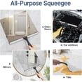 thumbnail image 4 of AmazerBath Squeegee for Shower Glass Door, Shower Squeegee for Glass Doors - All-Purpose Squeegee with Hook for Shower Doors, Windows, Mirrors, Tiles and Car Glass, 12 Inches, 4 of 7
