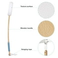 thumbnail image 2 of Compuye Lotion Applicator for Back, Device to Apply Lotion to your Back with Long Handled, 17 Inches Back Moisturizer Applicator with 4 Replaceable Pads for Women Men, 2 of 7
