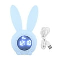 thumbnail image 3 of LED Screen Clock ABS Material Temperature Clock Rabbit Pattern Table Clock For Day And Night Bedrooms ANGGREK Otros, 3 of 8