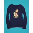 thumbnail image 3 of Kid On A Toy Horse Long Sleeve Toddler -Image by Shutterstock,  5 Toddler, 3 of 4