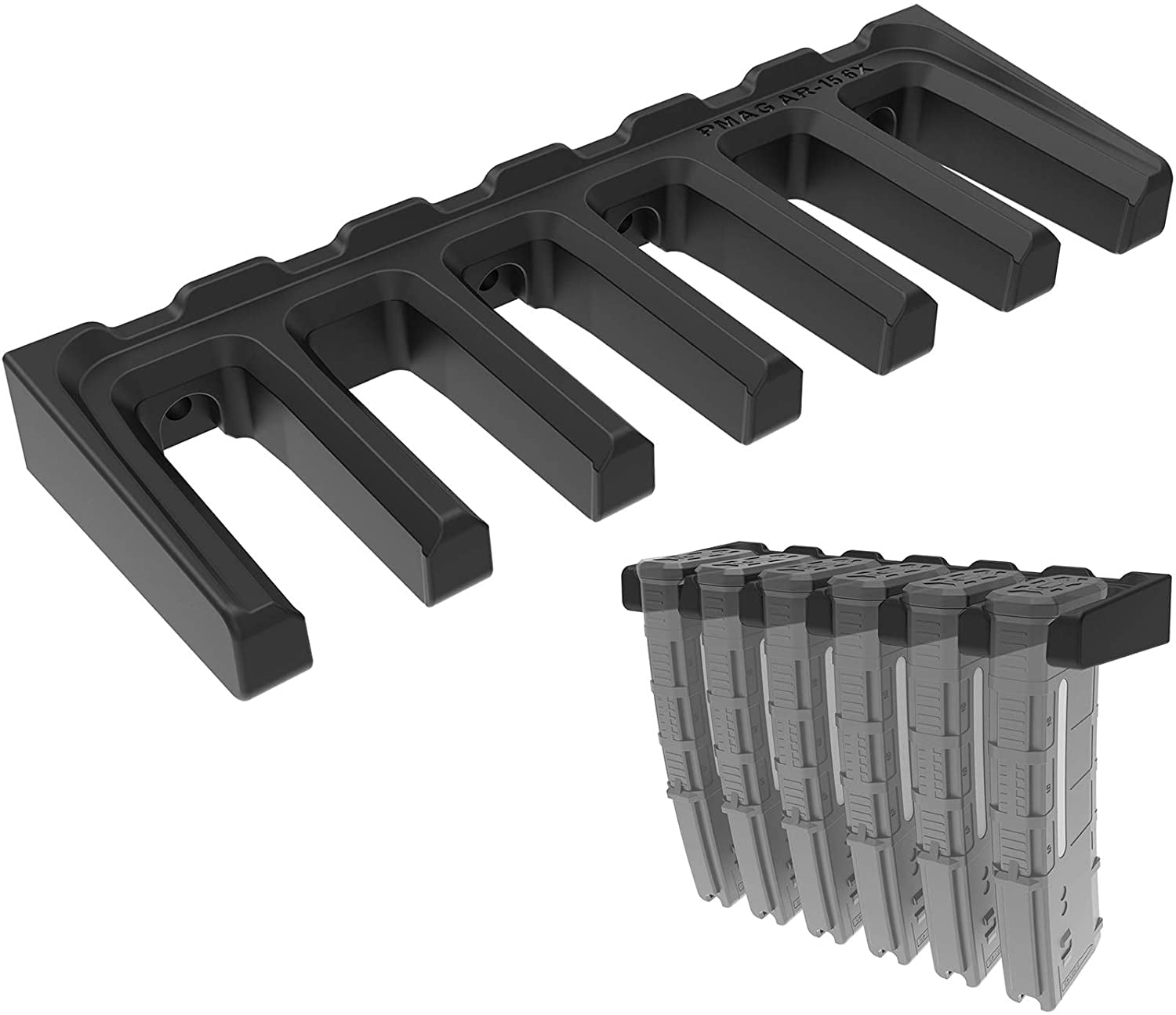Details about   PMAG 5x Wall Mount Mag Rack Holder 223/556 Warlock Mounts Made In The USA 