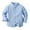 Blue, variant on Toddler Kids Long Sleeve Button - Down T-Shirt Spring Fall Shirt & School Style Top For Back To School Formal Casual Outfit,Size:12-13 Years