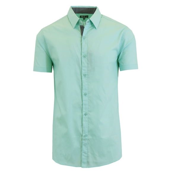 Short Sleeve Dress Shirt Men