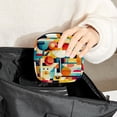 thumbnail image 6 of Geometric Cube Period Purse Storage Bag Scented Sanitary Napkin Disposal Bags Pouch Bag with Zipper, 6 of 6