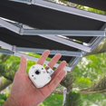 thumbnail image 3 of White Aluminum Alloy Parasol Gear for Awning Repair, 3 of 4