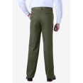 thumbnail image 2 of KingSize Men's Big & Tall Relaxed Fit Wrinkle-Free Expandable Waist Plain Front Pants, 2 of 4