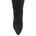 thumbnail image 5 of Brinley Co. Womens Tru Comfort Foam™ Wide Calf Covered Block Heel Boot, 5 of 7