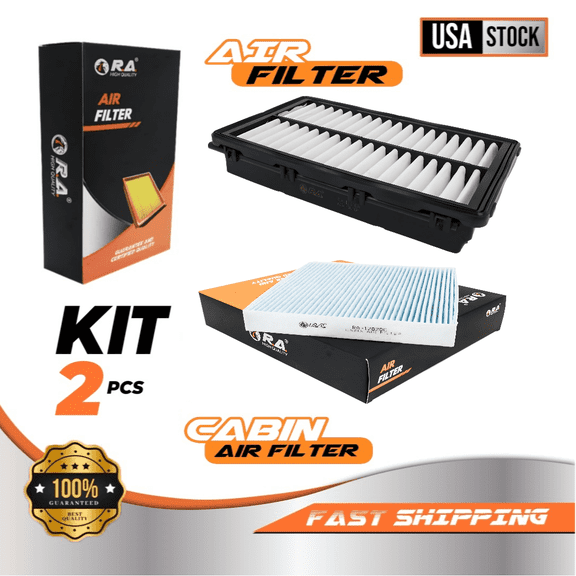 Engine & Cabin Air Filter Set for Kia K5 2021 - 2025 1.6L 2.5L EX GT LXS Sedan