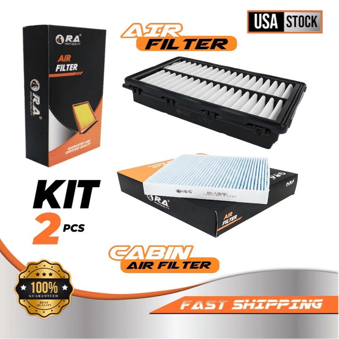 Engine & Cabin Air Filter Set for Hyundai Santa Fe 2021 - 2025 L4 2.5L SE SEL