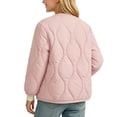 thumbnail image 5 of KyCheLot Boys Girls Button Jacket Crew Neck Solid Color Long Sleeve Clothes Kids Lightweight Travel Winter Coats, 5 of 6