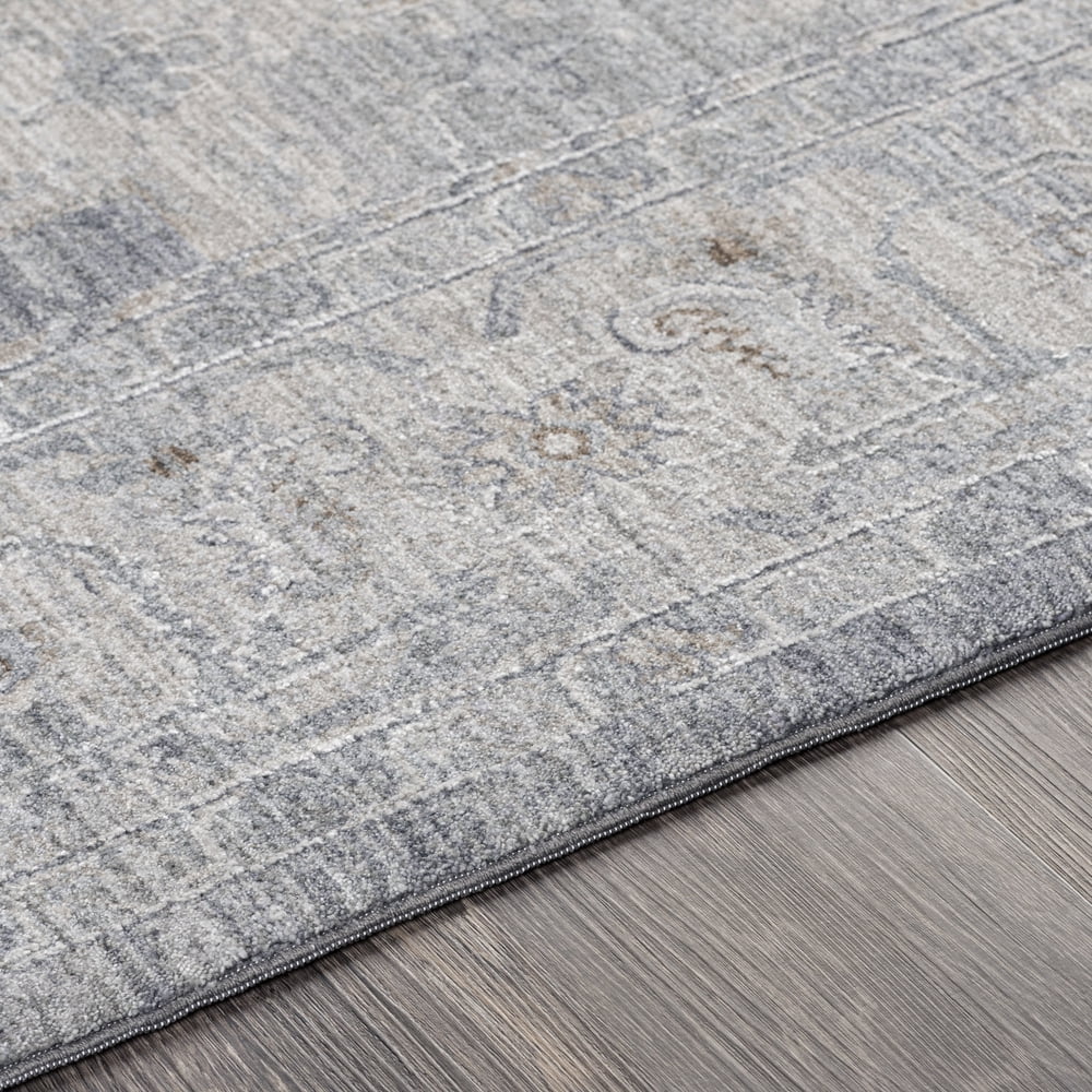 Livabliss Area Rugs for Living Room, 3x7 Avant Garde Traditional Blue Runner Rug, Bedroom Dining Room Home Decor Stain Resistant Carpet (2'7" x 7'3" Runner)