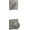 Nickel, variant on Schlage FC59SWA622COL Custom Single Cylinder Keyed Entry Interior Only Pack - Black