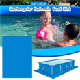 thumbnail image 3 of Swimming Pool Mat Protective Carpet Protective Yard Ponds Padding Water Pools Fittings Sheeting Protector Blue Ground Padding Accessory Outdoor Floor Pad No.2, 3 of 8