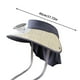 thumbnail image 3 of Sombrero con Ventilador Solar Desmontable | Velocidad Ajustable | Gorra Transpirable de Ala Ancha para Exteriores | Ligera para Montañismo, Pesca y Jardinería. Protección Solar., 3 of 6