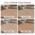 thumbnail image 7 of ODIKA 3'x5' Washable Throw Rug Stain Resistant, Low Profile, Non-Slip Bedside Way Botanical Motif Featuring Ornate Border Vintage Hallways for Entryway, Kitchen, Mudroom, 7 of 7