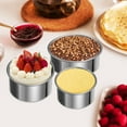 thumbnail image 1 of unbranded 12Ud Inoxidable Para Hornear Mousse Tartas Y Galletas Con Almacenaje, 1 of 7