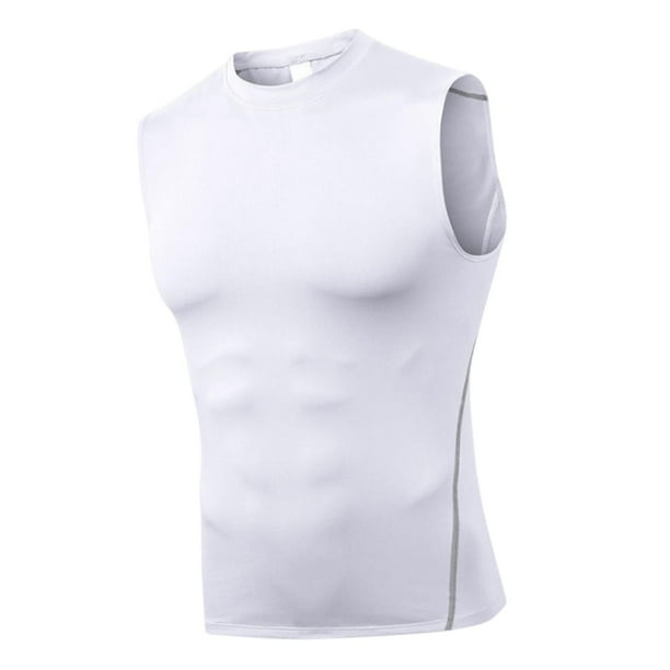 Camisetas sin manga hombre deporte sale