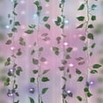 thumbnail image 2 of Merkury Innovations 3,5 PI. L x 5 PI. H Rideau Vigne Rose Ombre Lumières, 2 of 2
